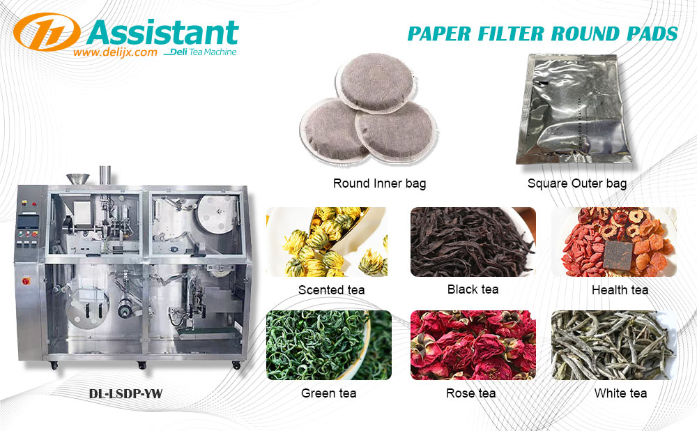 Paper Filter round pads packing