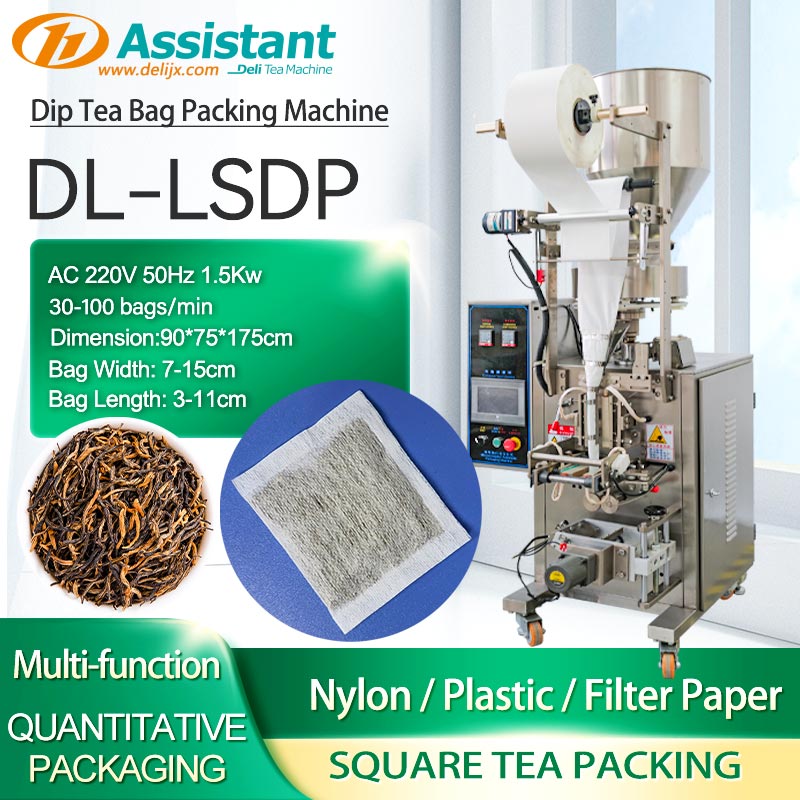 sachet filter tea bag pack machine